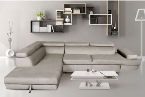 Corner sofa - Julie (Pull-out with storage box)