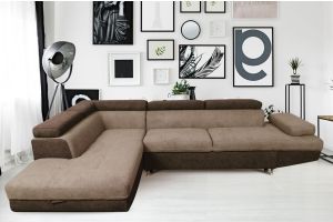 Corner sofa - Rio (Pull-out bed with storage box)