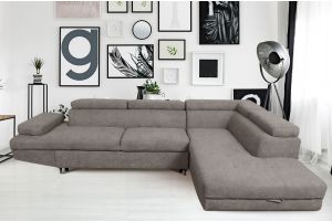 Corner sofa - Rio (Pull-out bed with storage box)