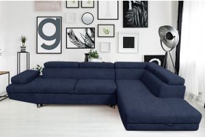 Corner sofa - Rio (Pull-out with laundry compartment)