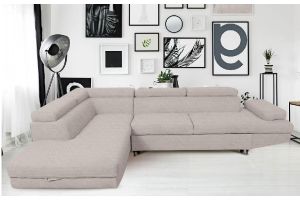 Corner sofa - Rio (Pull-out bed with storage box)