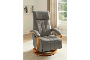 Leather TV chair - TV armchair