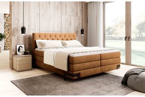 Boxspring bed - Godin (With storage box)