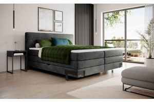 Boxspring bed - Valente (With storage box)