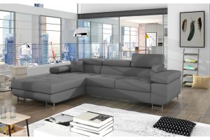 Corner sofa - Armando (Pull-out with storage box)