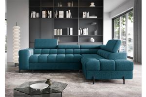 Corner sofa - Ferucce (Pull-out with storage box)