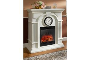 Electric fireplaces - Tom with integrated clock Cosy