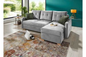 Corner sofa - Fred (Pull-out bed with storage box)