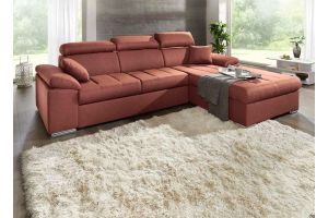 Corner sofa - Ingrid (Pull-out bed with storage box)