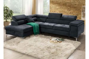 Corner sofa - Iris (Pull-out with storage box)