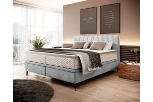 Upholstered bed - Livano (With storage box)