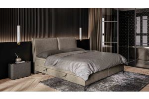 Upholstered bed - Lolly (With storage box)