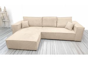 Corner sofa - Ivo (Pull-out bed with storage box)