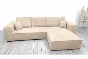 Corner sofa - Ivo (Pull-out bed with storage box)