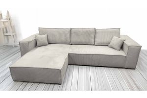 Ecksofa - Ivo (Pull-out bed with storage box)