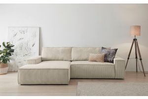 Corner sofa - Sherwood (Pull-out bed with storage box)