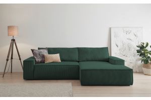 Corner sofa - Sherwood (Pull-out bed with storage box)