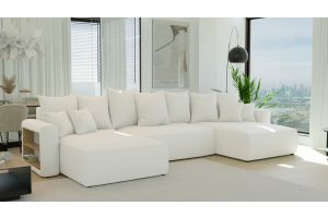 U shape sofa - Napoli (Pull-out bed with storage box)