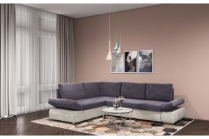 Corner sofa - Siena (Pull-out bed with storage box)