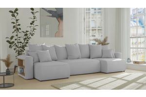 U shape sofa - Solero (Pull-out bed with storage box)