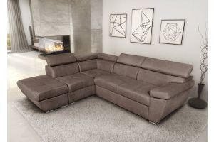 Corner sofa - Trento (Pull-out bed with storage box)