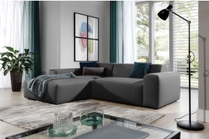 Corner sofa - Zeus (Pull-out bed with storage box)